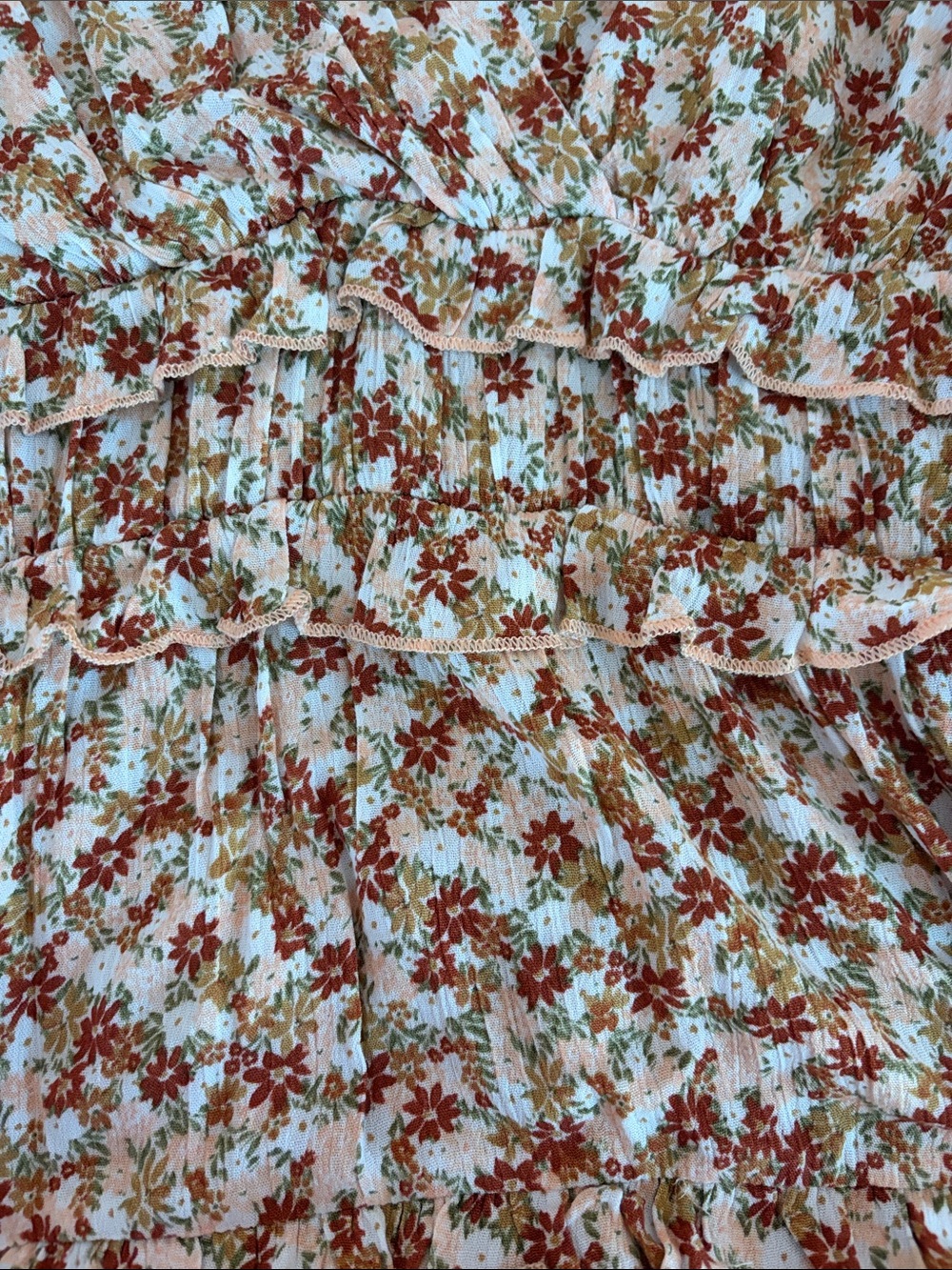 Women’s/teen’s fall floral Altard State mini dress (size L) - Picture 3 of 5